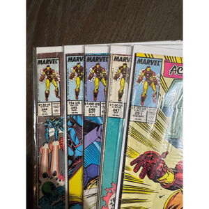 Marvel Iron Man Acts of Vengeance Comic Books lot of 5